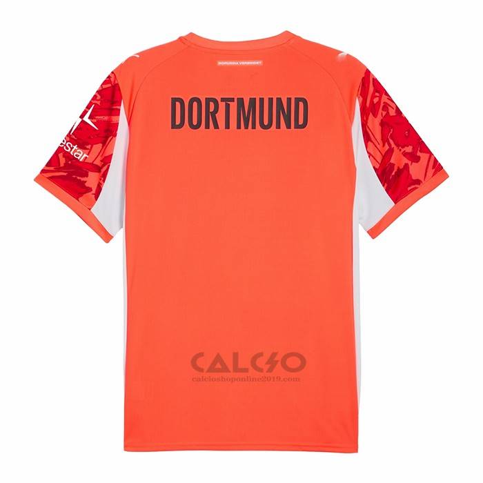 Maglia Borussia Dortmund Portiere Away 2025-2026 Rosso